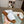 CHLOÉ WOODY MULE IN WHITE LAMBSKIN WITH EMBROIDERED LOGO