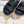 CHLOÉ CROSS STRAP SANDAL IN BLACK RUBBER WITH GOLD HARDWARE