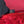 BAGUETTE MINI 19 IN RED SEQUINS GOLD HARDWARE
