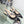 cd slingback flat transparent mesh embroidered black flower moitf