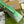 ophidia grande astuccio in tela monogramma beige verde 24 cm