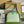 ophidia grande astuccio in tela monogramma beige verde 24 cm