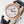 pasha 30mm quartz pink gold white dial black leather