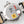 pasha 30mm quartz pink gold white dial black leather