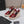 SL TRIBUTE WEDGE SANDALS BERRY POLISHED CALFSKIN