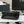Borsa CC Quilted Mini Graphic Catch Flap in pelle di agnello nera