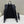 FENDI STRIKE 41 MEDIUM FF BLACK JACQUARD FABRIC BACKPACK