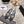 slingback 2.5 glitter grigio nero grosgrain