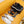 PRA SNEAKER IN BLACK MIX AMBER YELLOW SHEEPSKIN