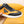 PRA SNEAKER IN BLACK MIX AMBER YELLOW SHEEPSKIN