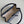 BORSA A MANO MEDIA DA 22 CHIAVI IN JACQUARD OBLIQUO BLU