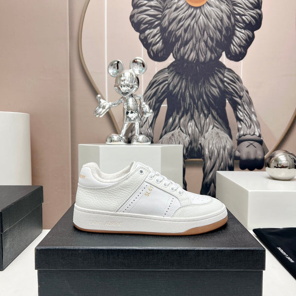 SL/61 SNEAKERS IN WHITE CALFSKIN