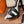H - CLASSIC SANDAL 125 BLACK MIX WHITE LAMBSKIN