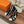 H - CLASSIC SANDAL 125 BLACK MIX WHITE LAMBSKIN