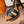 H - CLASSIC SANDAL 125 BLACK MIX CARAMEL LAMBSKIN