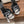 H - CLASSIC SANDAL 125 BLACK MIX BRIGHT SILVER LAMBSKIN
