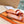 HM 25 Oran Sandal Orange Calfskin Crystal Embellished