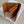 TRIPHOME 10 TRIFOLD WALLET CALFSKIN AND CANVAS WHITE BROWN