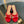 GG Kertu Sandals 6cm Beige Red Green Raffia Leather 695686