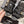 cc slingback sandal tripe strap black canvas calfskin