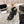 cc slingback sandal tripe strap 60 black canvas calfskin