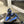 SL FANNY SLINGBACK PUMPS COBALT SATIN
