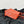 ANJOU MINI BAG 20 IN RED ORANGE GOYARDINE CANVAS AND CALFSKIN