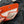 ANJOU MINI BAG 20 IN RED ORANGE GOYARDINE CANVAS AND CALFSKIN