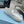 PRA OSTRICH PATTERN LOAFERS WHITE CALFSKIN