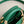 MINI LADY 19 IN FOREST GREEN LAMBSKIN