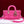 medium lady d-joy 26 pink lambskin