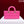 medium lady d-joy 26 pink lambskin