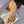 Ciabatte Alaia 25 Flower in pelle di pecora arancione 293159