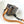 MINI SOFT TRUNK 18 IN BROWN DAMIER EBENE COATED CANVAS BLACK CHAIN
