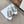 WALKN CD WHITE DEEP BLUE OBLIQUE EMBROIDERY CANVAS