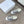 WALKN CD WHITE DEEP BLUE OBLIQUE EMBROIDERY CANVAS