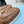 PRA OSTRICH PATTERN MULES CARAMEL CALFSKIN