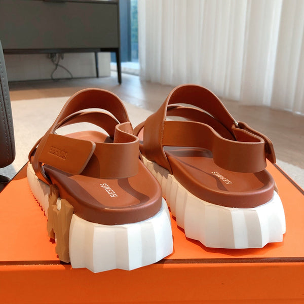 HM ELECTRIC SANDAL FIRE CALFSKIN