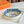 HM Gold Mors H buckle & Reversible 24 mm belt Blue White leather 125359
