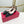 Trompette Metal Buckle Slingback Pump 45 Black Patent Leather