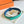 HM Gold Constance & Reverible Belt Blue Green Leather 125374