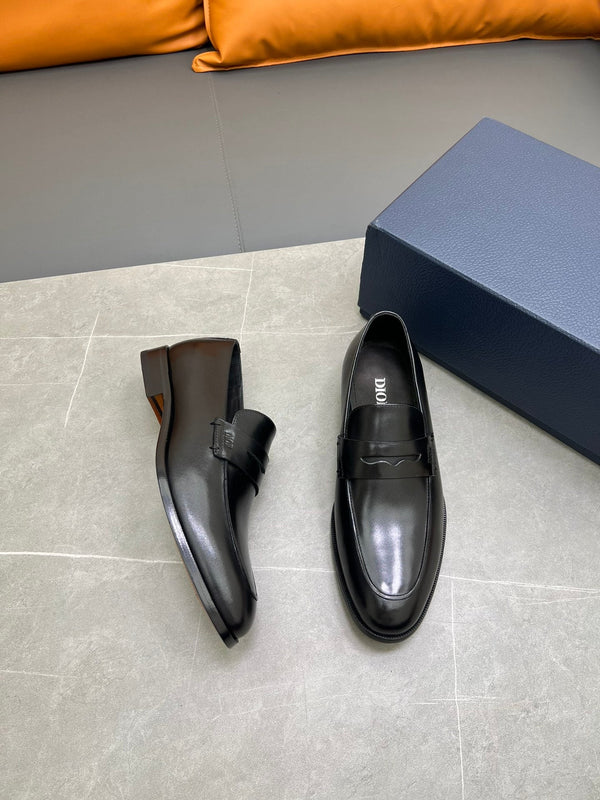 CD GRANVILLE LOAFER BLACK POLISHED CALFSKIN