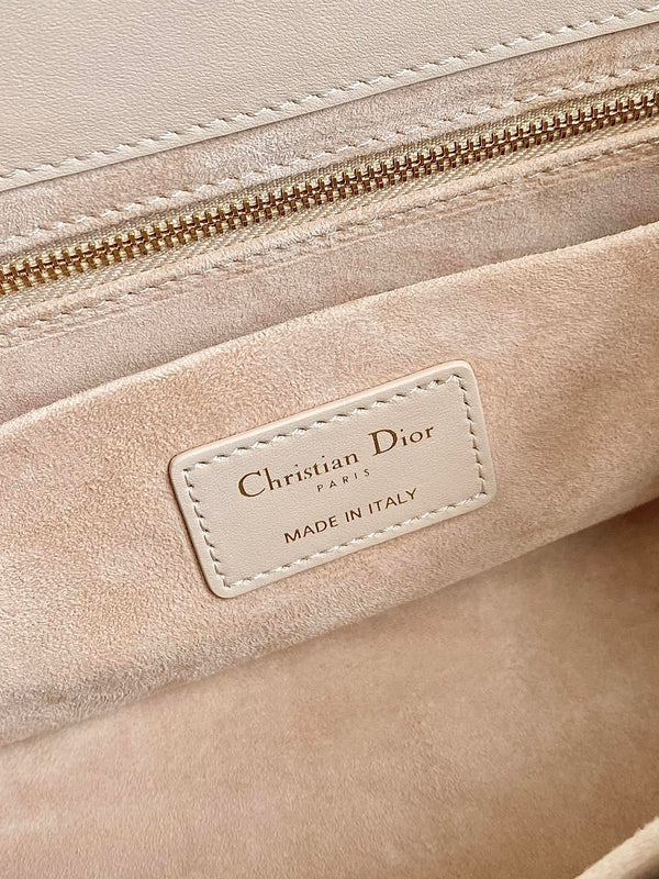 BORSA A MANO LADY 25 IN PELLE DI VITELLO BEIGE