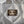 CC 24S Hobo 22 Bag 20cm Silver Metalic Lambskin