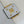 Baguette 27cm Grey Lambskin Gold Hardware