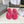 THONG SANDALS IN CABARET PINK RUBBER