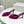 Manolo Mules 7cm Purple Suede Leather Bottom 451194
