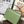 LOE GOYA BAG 23 IN AVOCADO GREEN SILK CALFSKIN