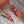 Sprightly Charms Sandal Piana Slippers Orange Pink Maroon Calfskin