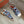 Sprightly Charms Sandal Piana Slippers White Cloud Blue Navy Calfskin